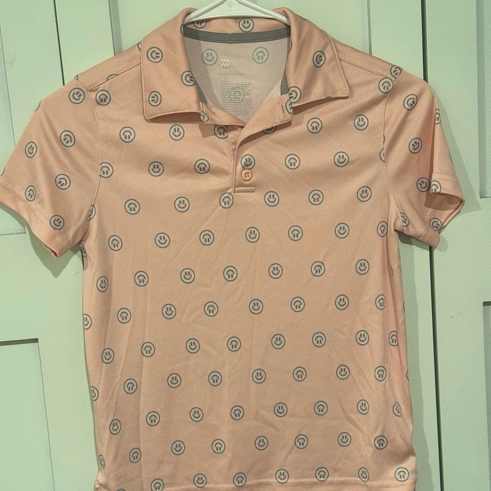 Target: All in motion kids medium(8) active polo shirt